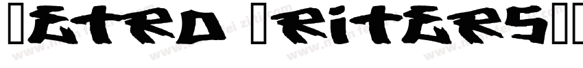 Retro Writers字体转换